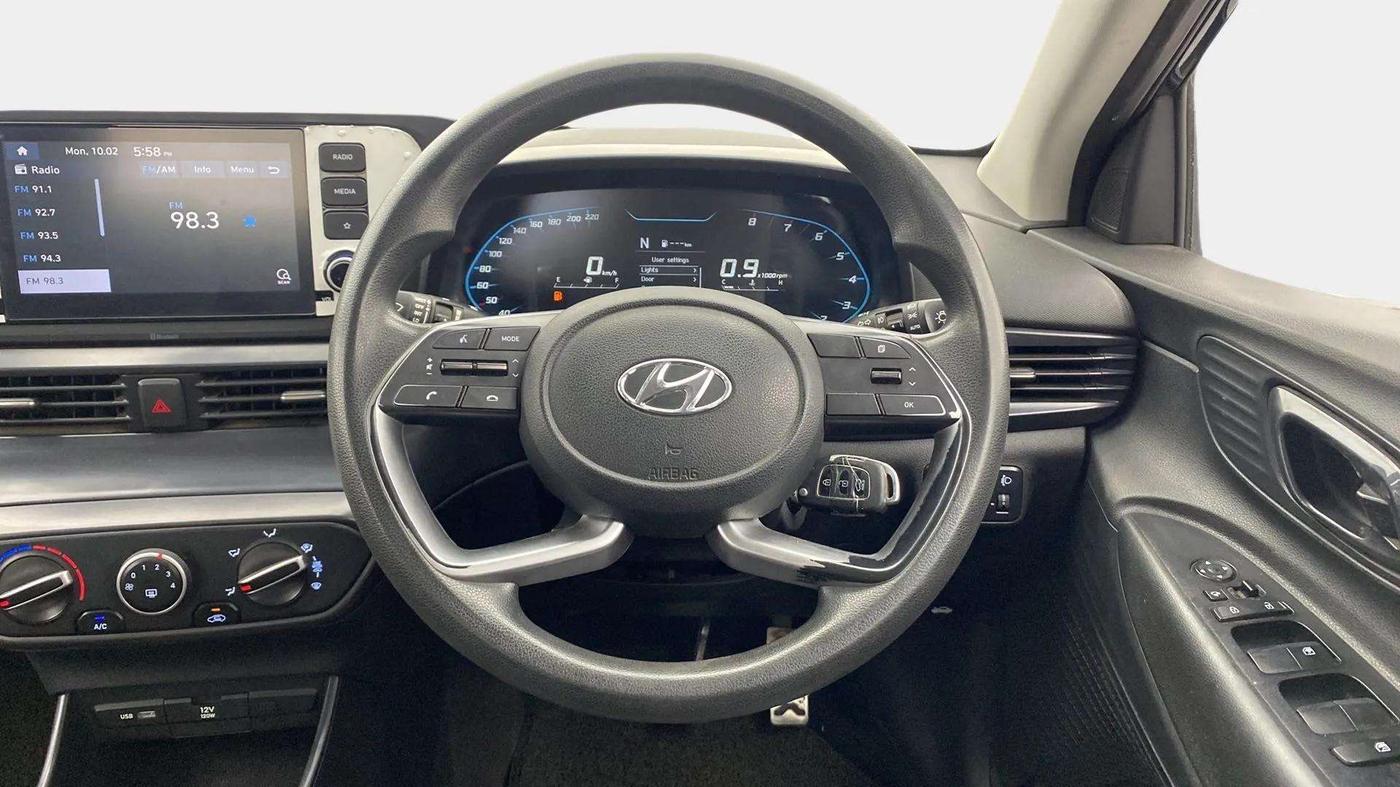 2021 Hyundai NEW I20 SPORTZ 1.0T GDI IMT, Petrol, Manual, 42,854 km, Steering Wheel Close Up
