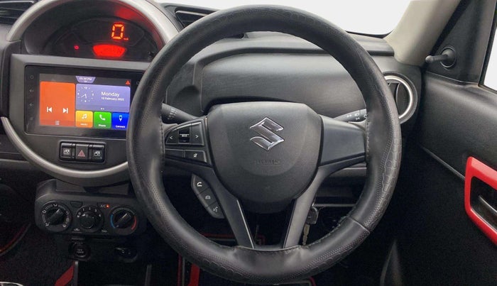 2020 Maruti S PRESSO VXI PLUS AMT, Petrol, Automatic, 22,761 km, Steering Wheel Close Up