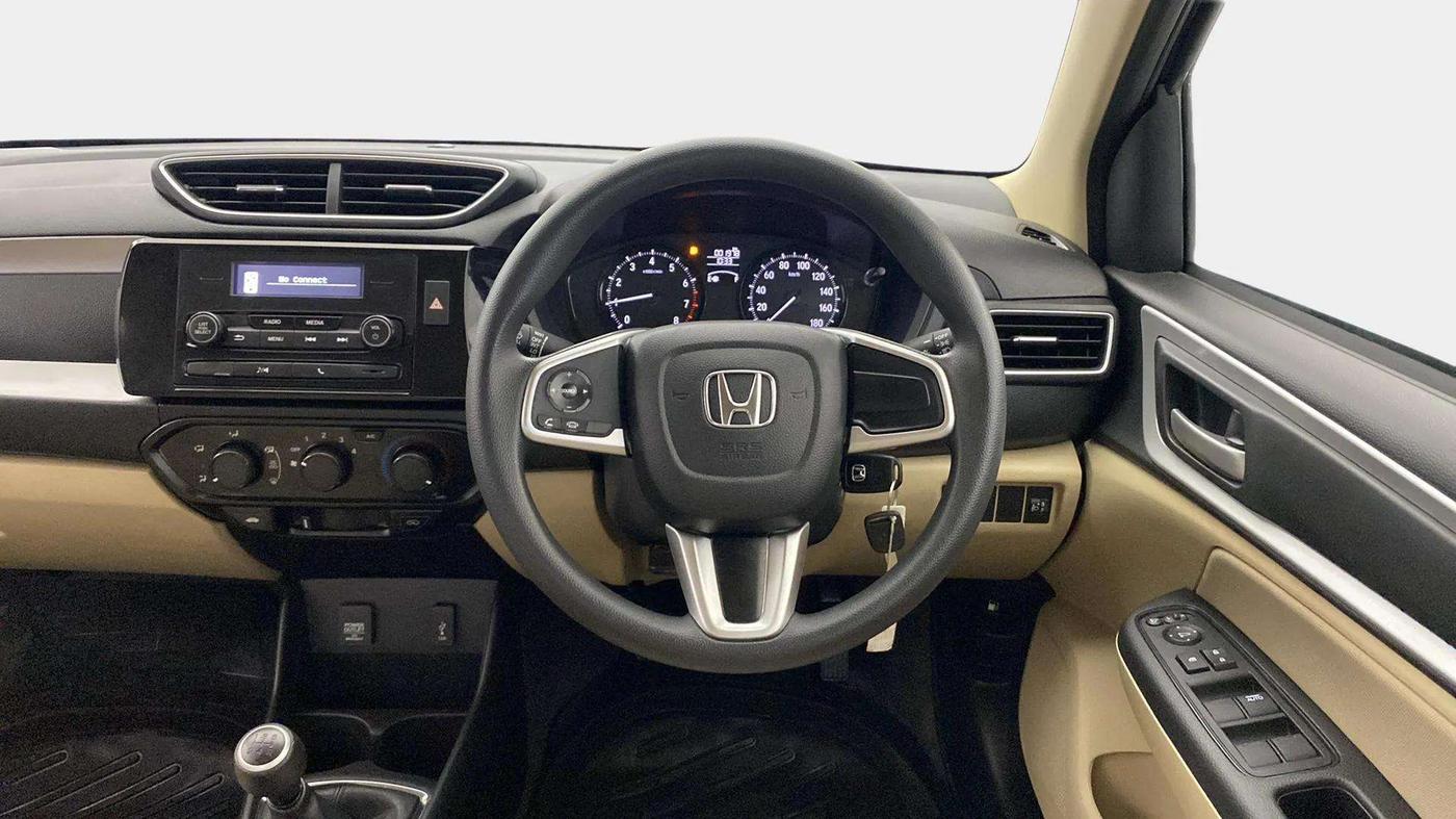2023 Honda Amaze 1.2L I-VTEC S, Petrol, Manual, 2,344 km, Steering Wheel Close Up