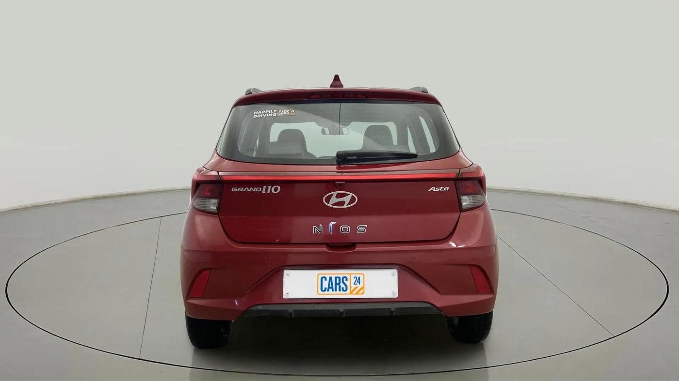 2023 Hyundai GRAND I10 NIOS ASTA 1.2 KAPPA VTVT, Petrol, Manual, 10,633 km, Back/Rear