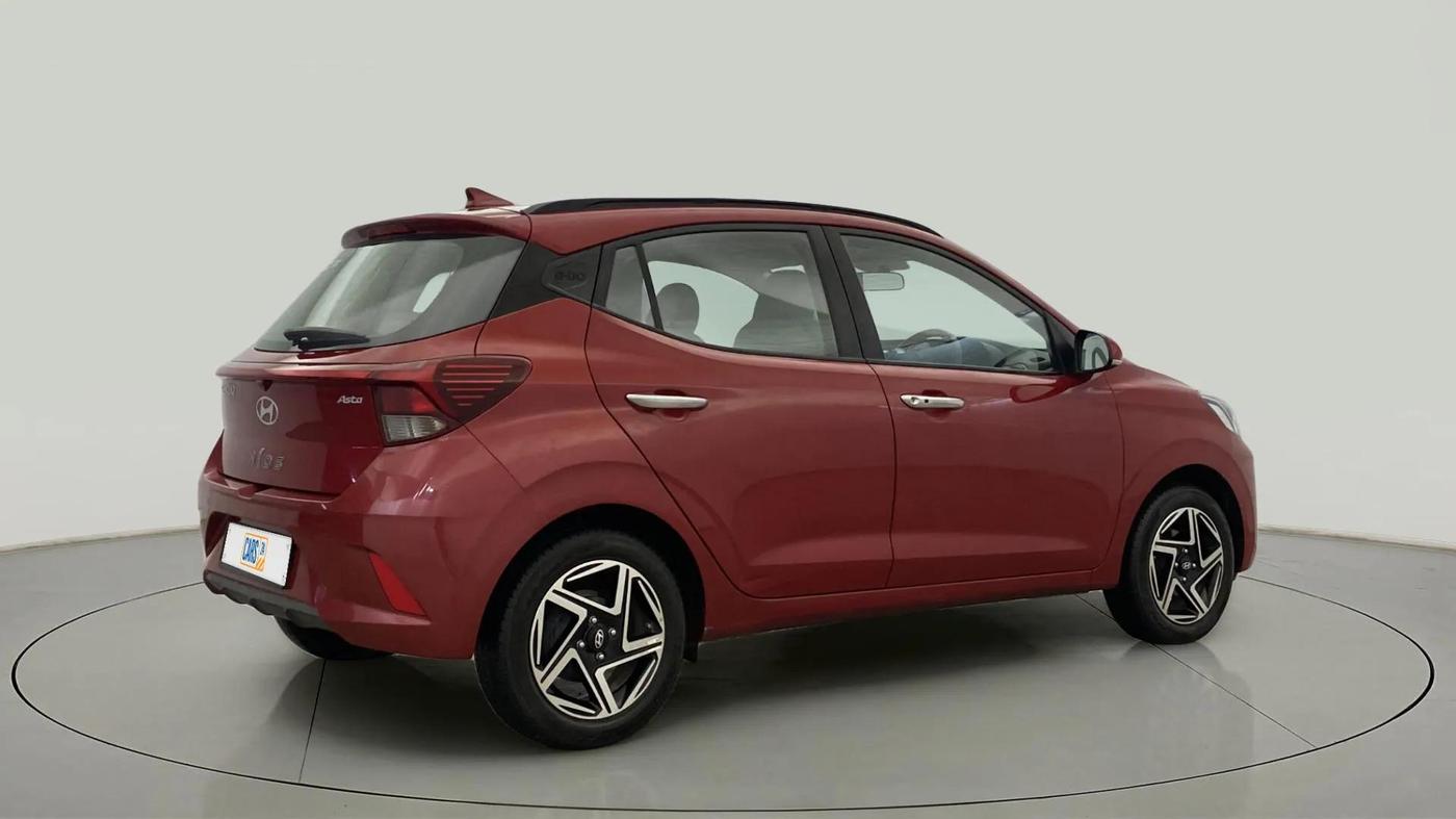 2023 Hyundai GRAND I10 NIOS ASTA 1.2 KAPPA VTVT, Petrol, Manual, 10,633 km, Right Back Diagonal