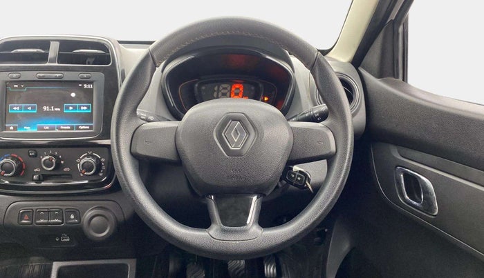 2019 Renault Kwid RXT 1.0 (O), Petrol, Manual, 33,178 km, Steering Wheel Close Up