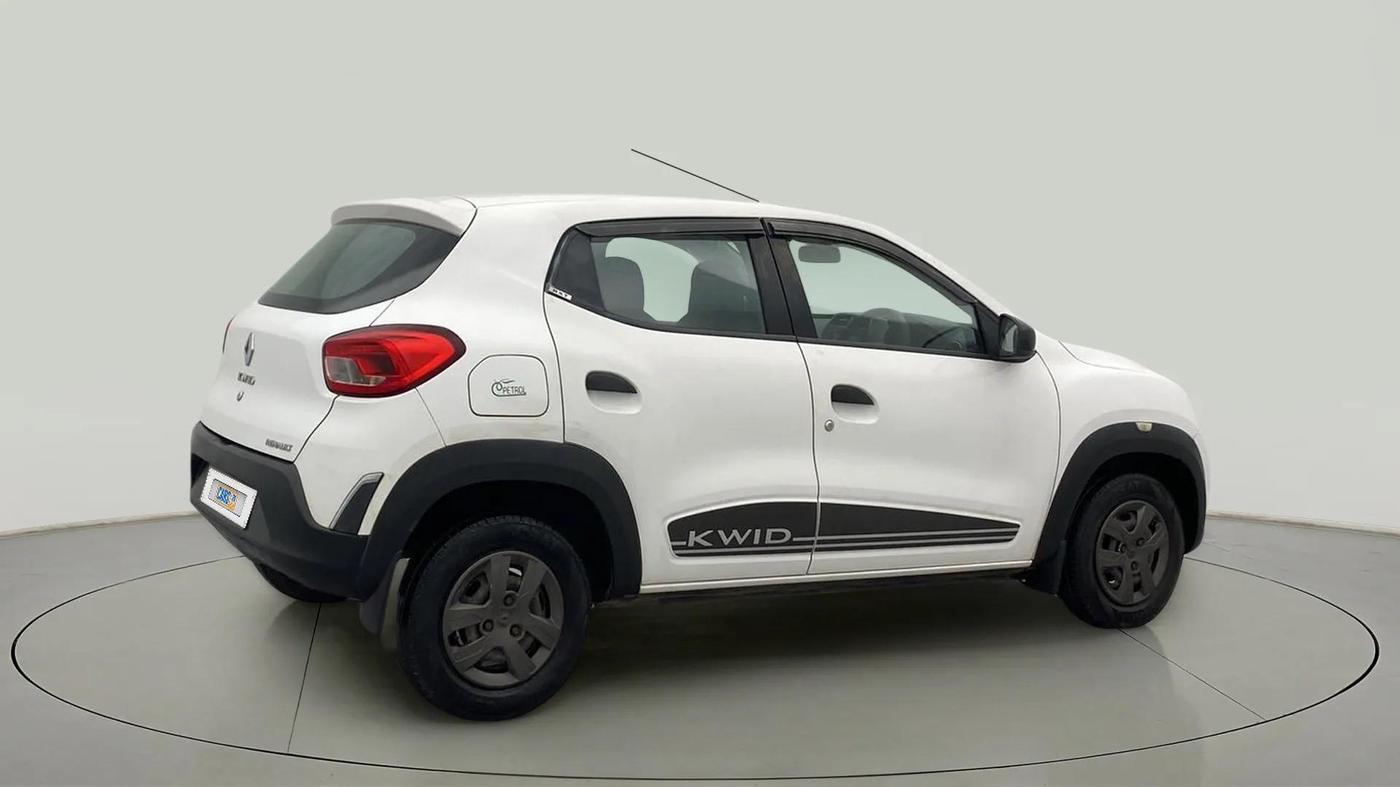 2019 Renault Kwid RXT 1.0 (O), Petrol, Manual, 33,178 km, Right Back Diagonal