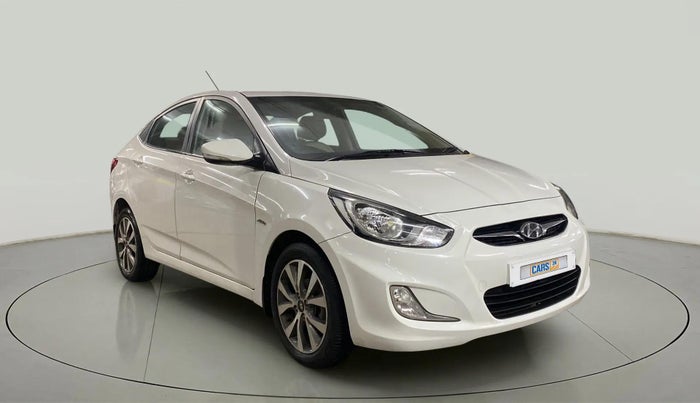 2014 Hyundai Verna FLUIDIC 1.6 VTVT SX AT, Petrol, Automatic, 91,841 km, Right Front Diagonal