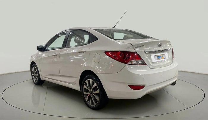 2014 Hyundai Verna FLUIDIC 1.6 VTVT SX AT, Petrol, Automatic, 91,841 km, Left Back Diagonal