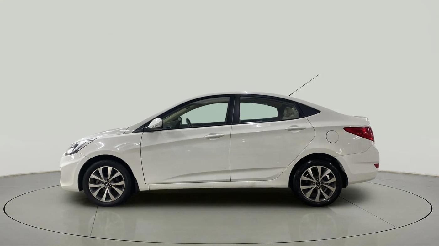 2014 Hyundai Verna FLUIDIC 1.6 VTVT SX AT, Petrol, Automatic, 91,939 km, Left Side