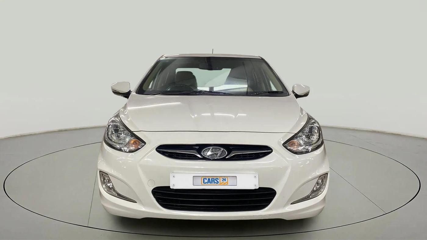 2014 Hyundai Verna FLUIDIC 1.6 VTVT SX AT, Petrol, Automatic, 91,939 km, Front