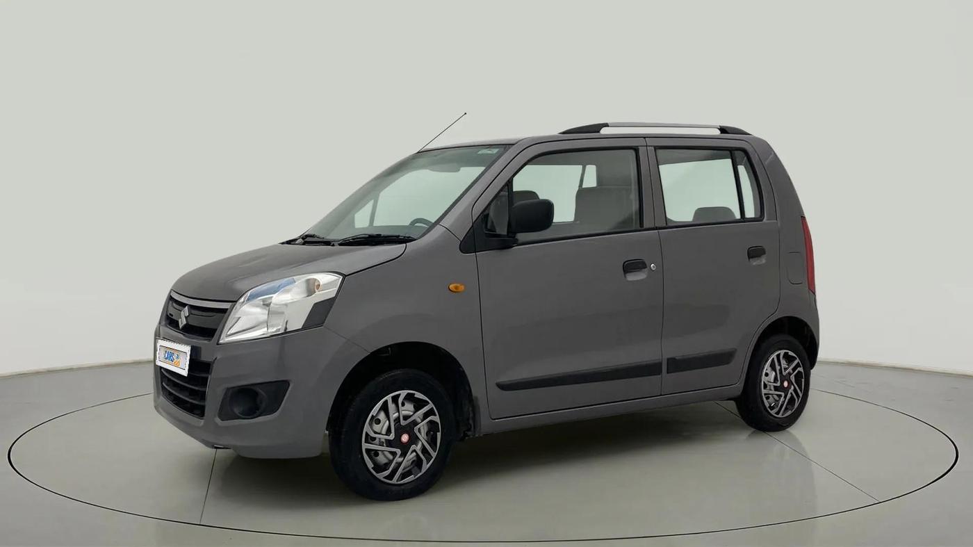 2014 Maruti Wagon R 1.0 LXI, CNG, Manual, 51,882 km, Left Front Diagonal