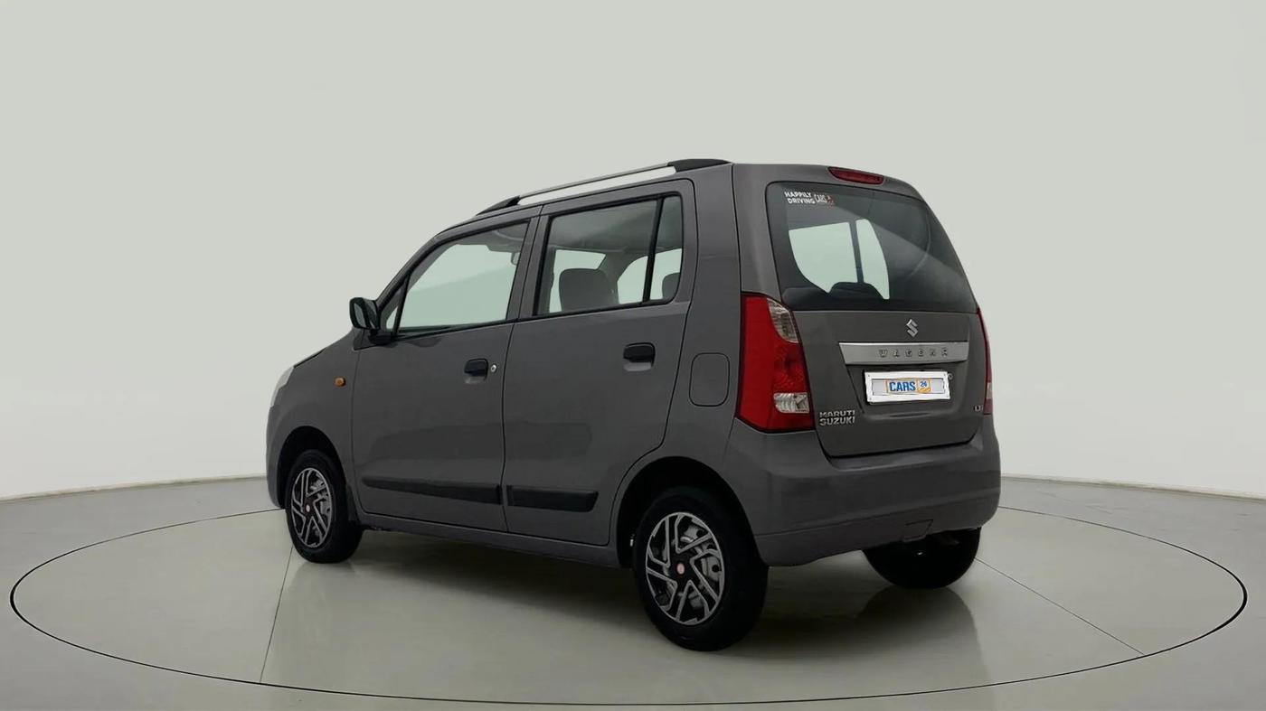 2014 Maruti Wagon R 1.0 LXI, CNG, Manual, 51,882 km, Left Back Diagonal