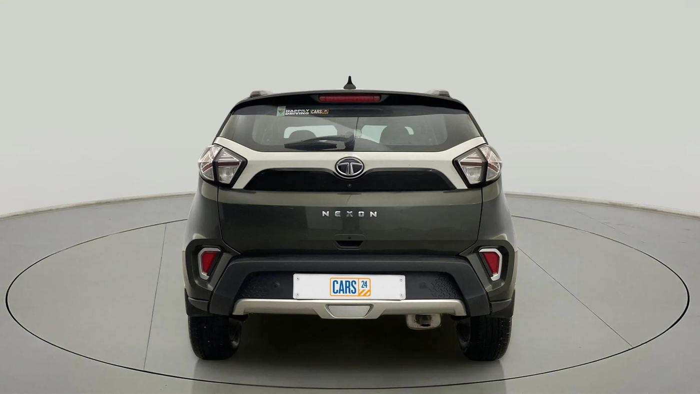 2020 Tata NEXON XZA PLUS (O) PETROL, Petrol, Automatic, 18,203 km, Back/Rear