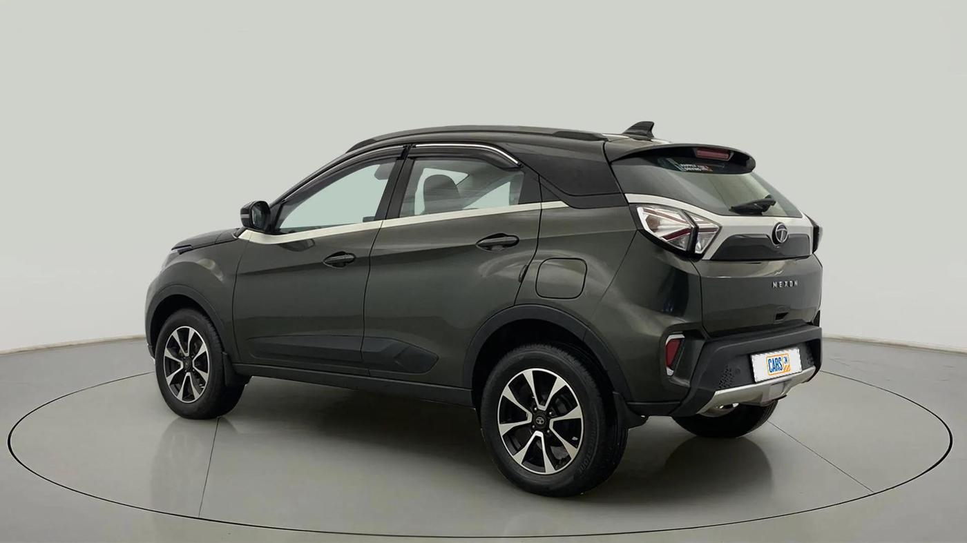 2020 Tata NEXON XZA PLUS (O) PETROL, Petrol, Automatic, 18,203 km, Left Back Diagonal