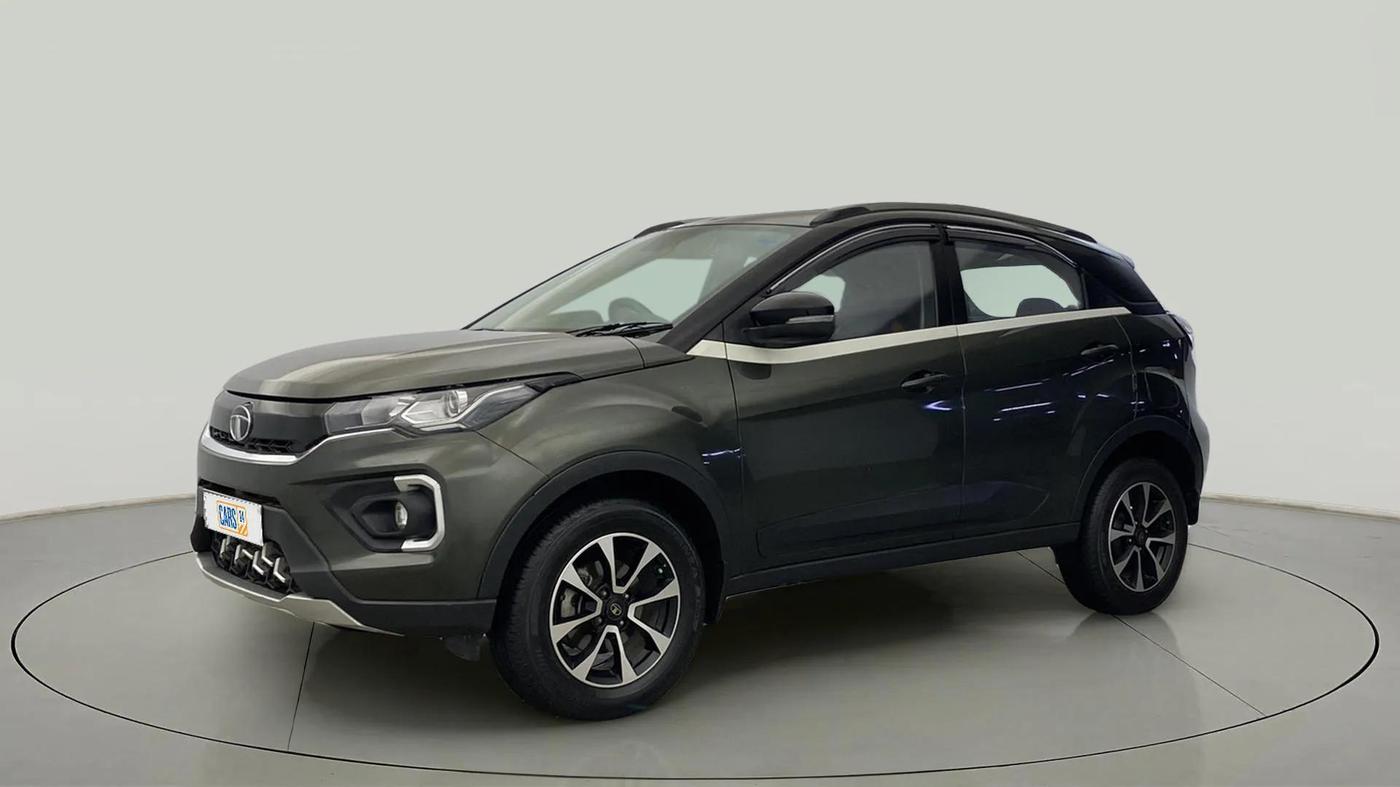 2020 Tata NEXON XZA PLUS (O) PETROL, Petrol, Automatic, 18,203 km, Left Front Diagonal
