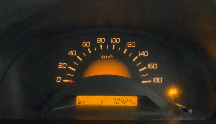 2015 Maruti Wagon R 1.0 LXI CNG, CNG, Manual, 70,504 km, Odometer Image