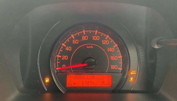 2020 Maruti New Wagon-R LXI CNG (O) 1.0, CNG, Manual, 57,308 km, Odometer Image