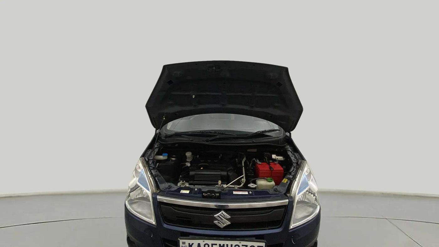 2017 Maruti Wagon R 1.0 VXI AMT, Petrol, Automatic, 25,326 km, Open Bonet