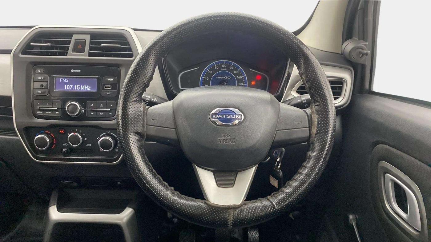 2021 Datsun Redi Go T, Petrol, Manual, 24,276 km, Steering Wheel Close Up