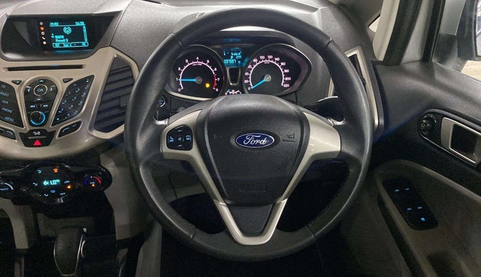 2016 Ford Ecosport TITANIUM 1.5L PETROL AT, Petrol, Automatic, 97,679 km, Steering Wheel Close Up