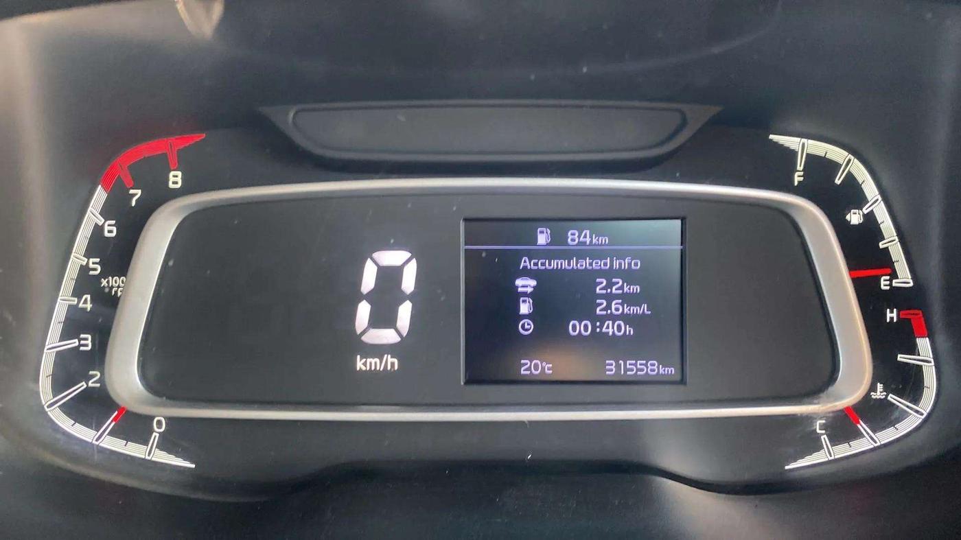 2021 KIA SONET HTK PLUS 1.2, Petrol, Manual, 31,602 km, Odometer Image
