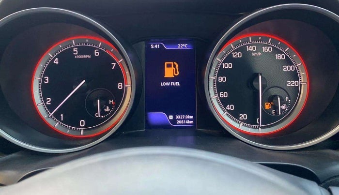 2021 Maruti Swift ZXI PLUS, Petrol, Manual, 20,632 km, Odometer Image