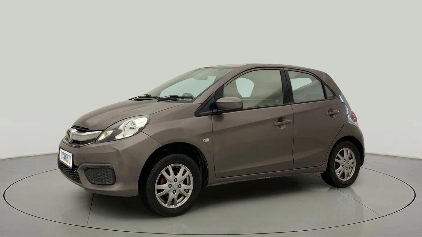 2013 Honda Brio V MT, CNG, Manual, 82,162 km, Left Front Diagonal