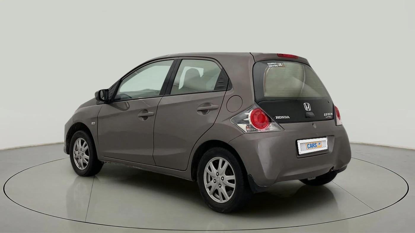 2013 Honda Brio V MT, CNG, Manual, 82,162 km, Left Back Diagonal