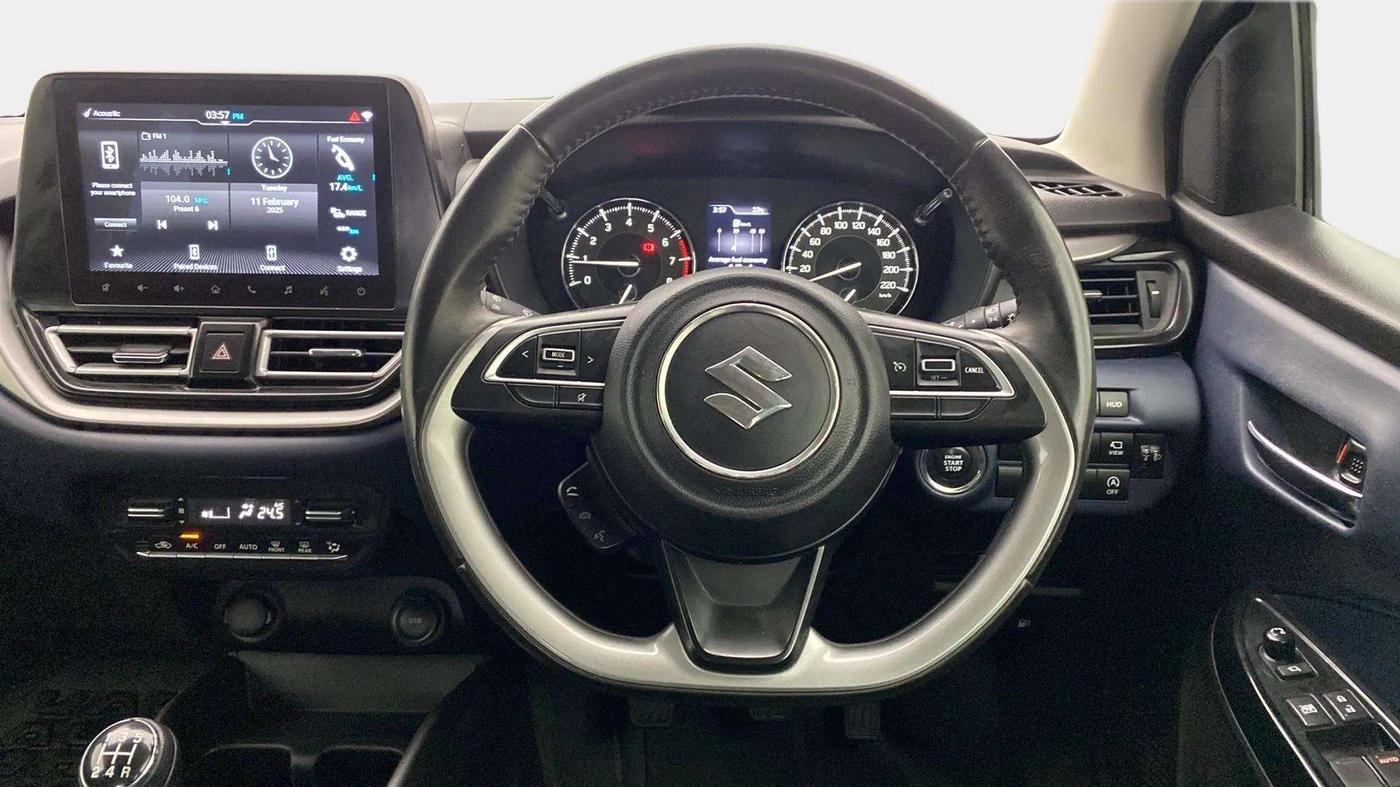 2022 Maruti Baleno ALPHA PETROL 1.2, Petrol, Manual, 38,721 km, Steering Wheel Close Up
