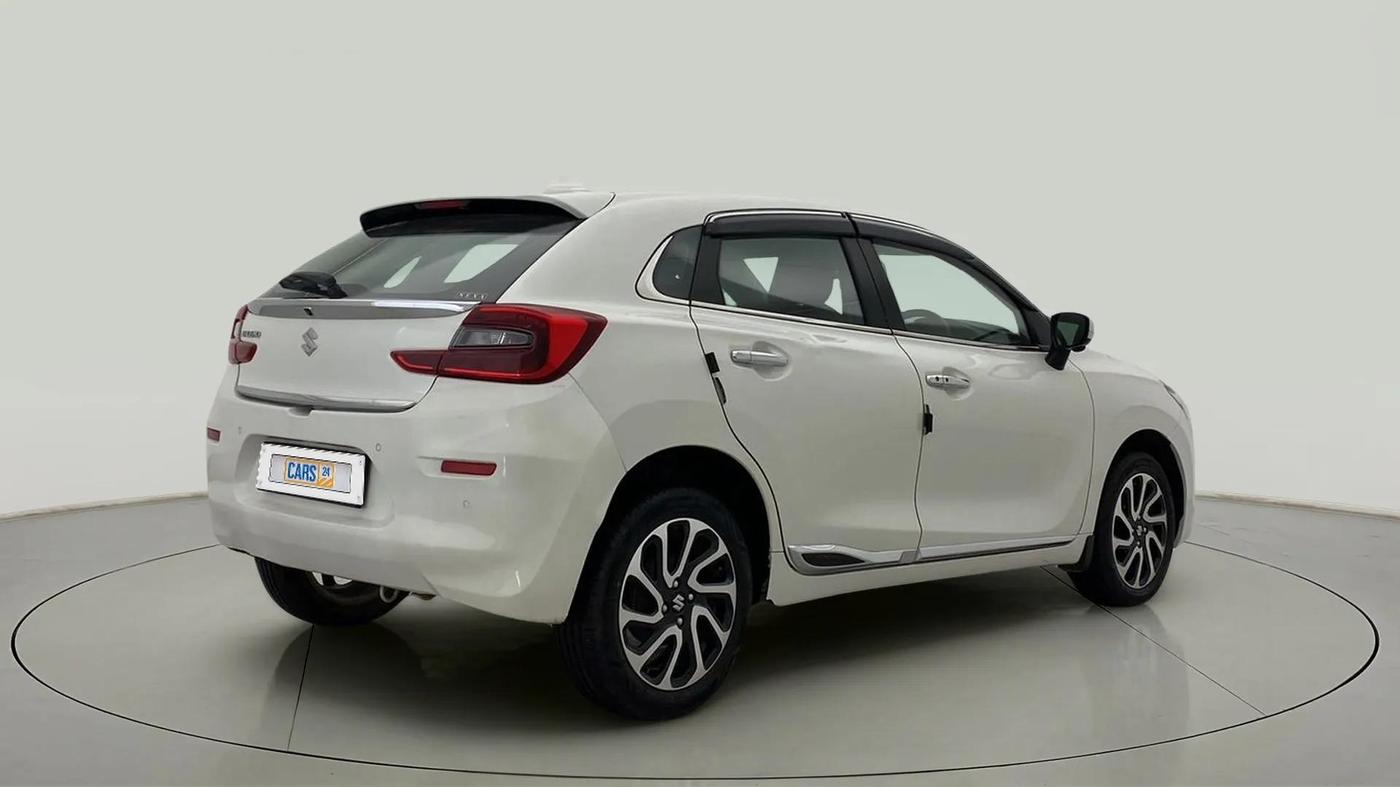 2022 Maruti Baleno ALPHA PETROL 1.2, Petrol, Manual, 38,721 km, Right Back Diagonal
