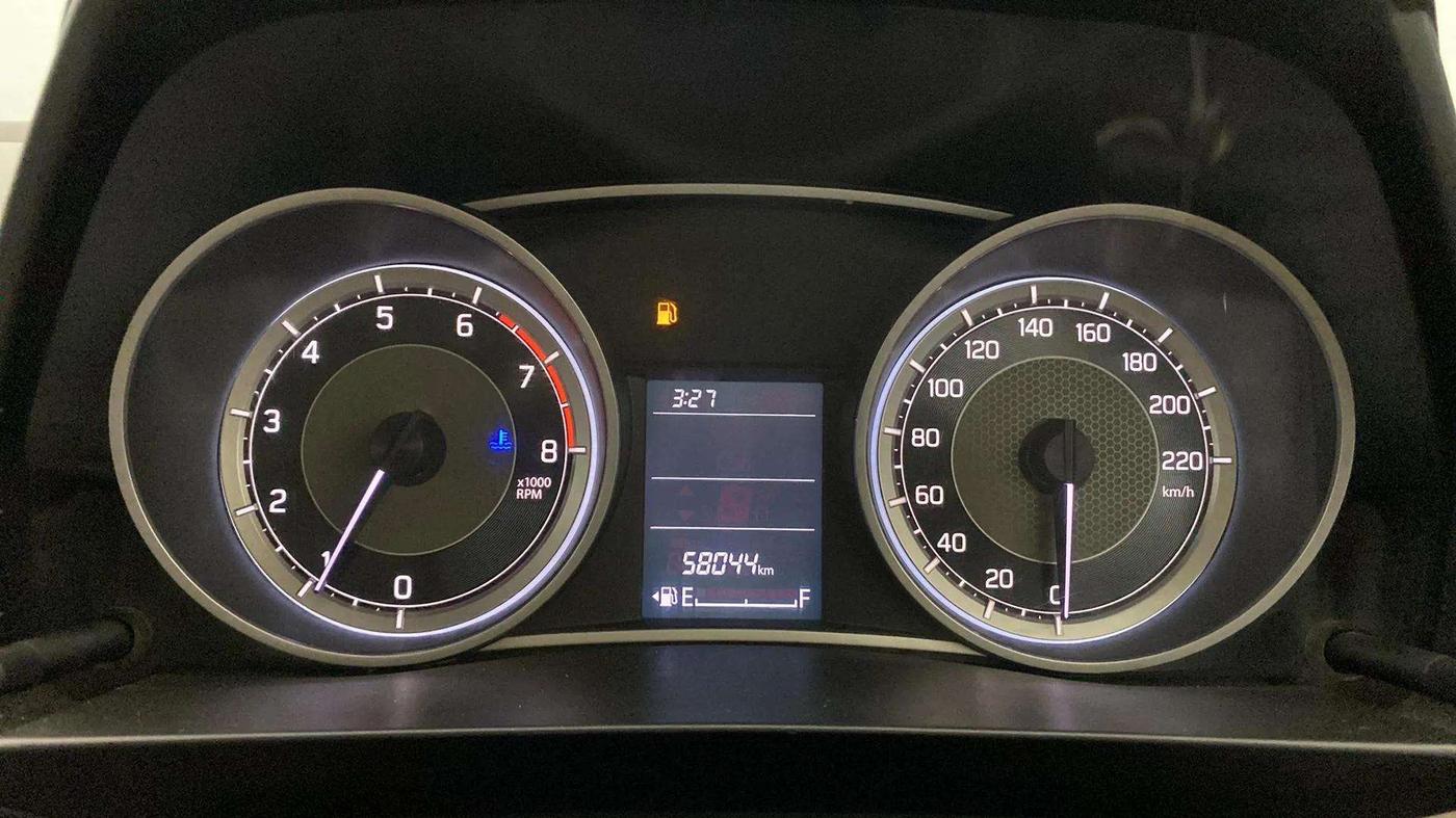 2018 Maruti Dzire VXI, Petrol, Manual, 58,157 km, Odometer Image