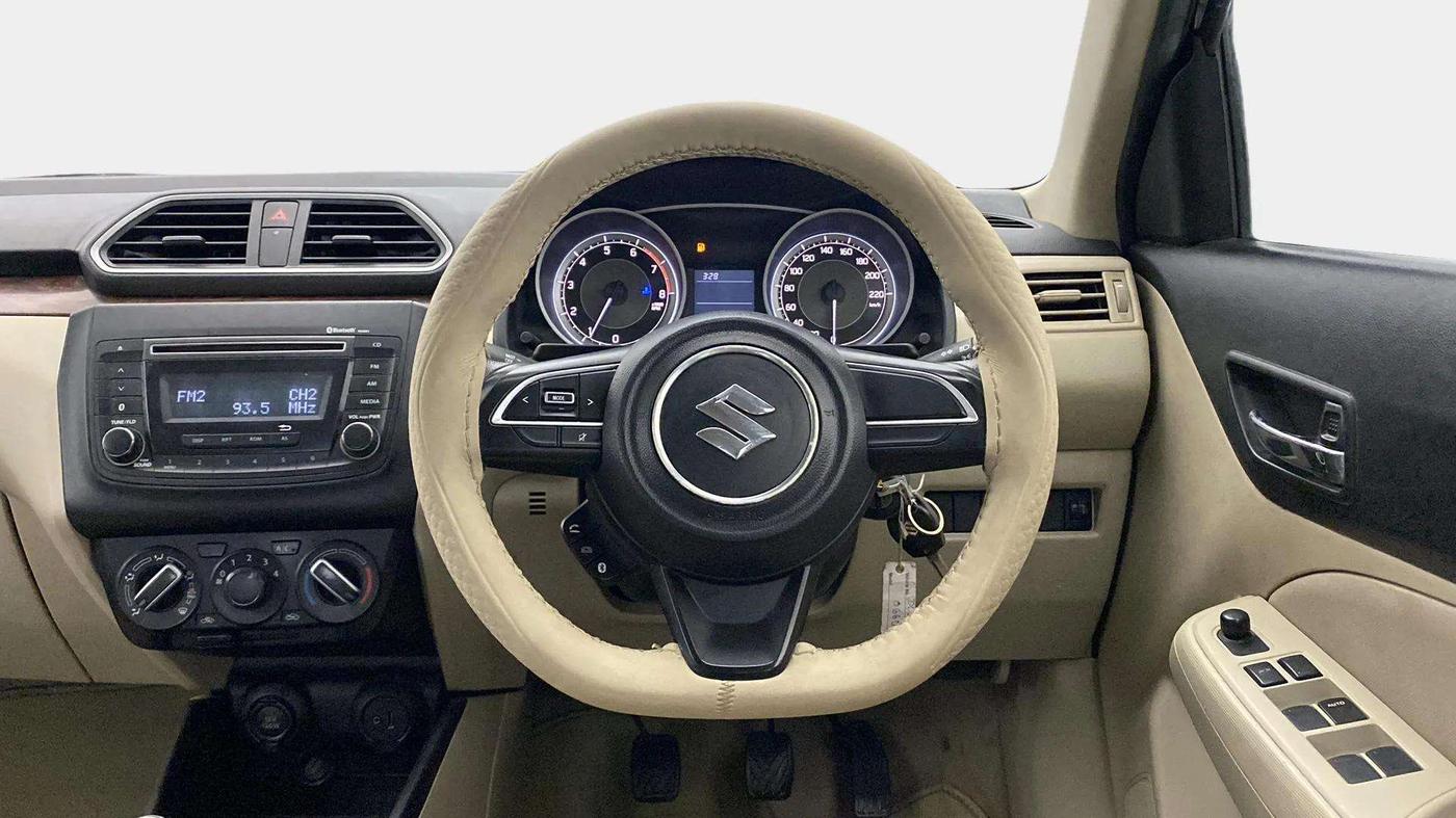 2018 Maruti Dzire VXI, Petrol, Manual, 58,157 km, Steering Wheel Close Up