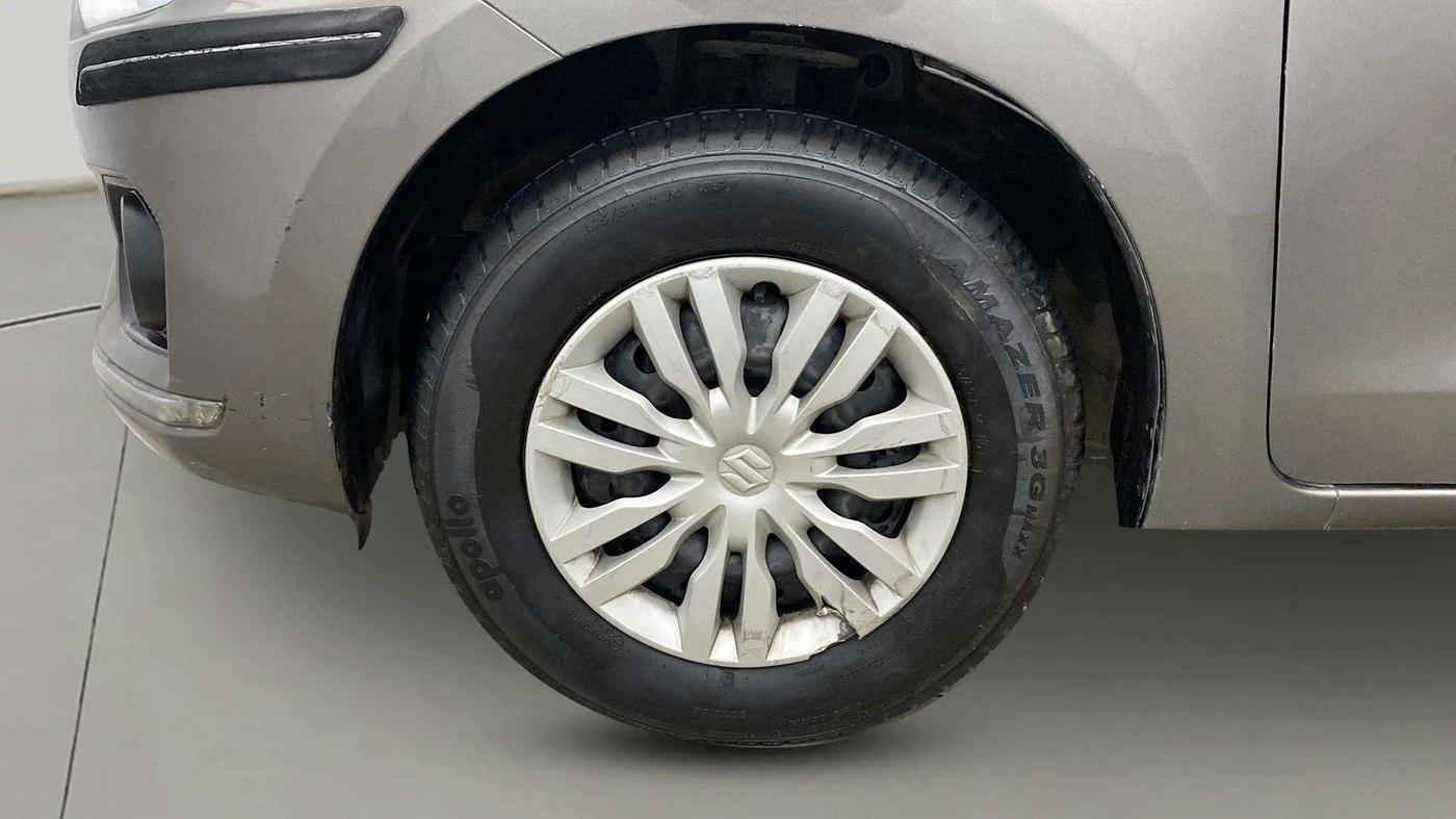 2018 Maruti Dzire VXI, Petrol, Manual, 58,157 km, Left Front Wheel