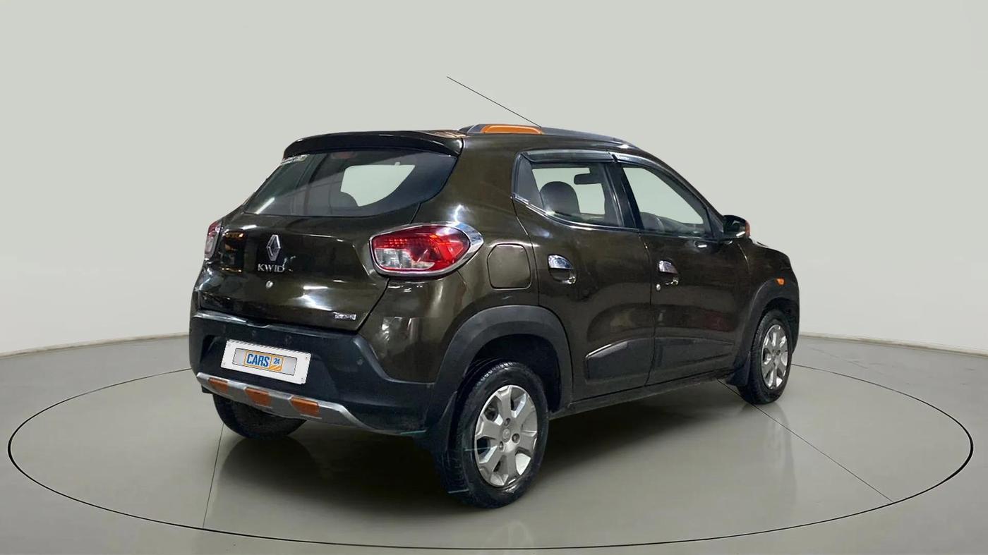 2018 Renault Kwid CLIMBER 1.0 AMT, Petrol, Automatic, 38,433 km, Right Back Diagonal