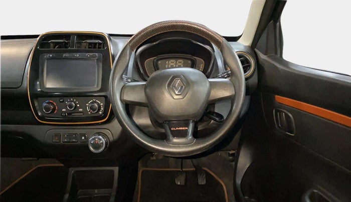 2018 Renault Kwid CLIMBER 1.0 AMT, Petrol, Automatic, 38,349 km, Steering Wheel Close Up