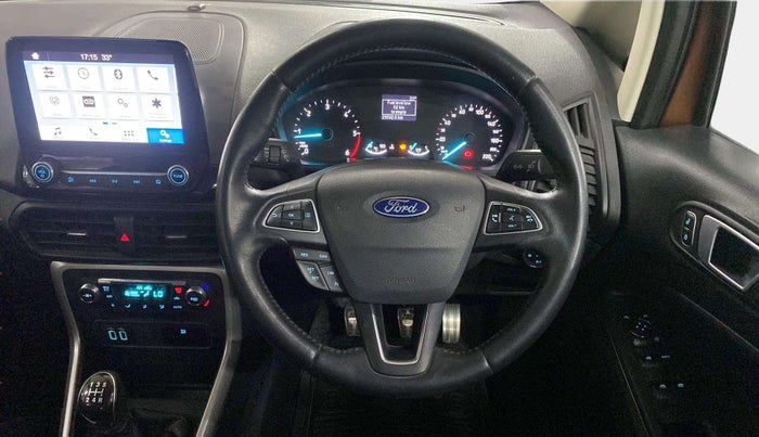 2018 Ford Ecosport TITANIUM + 1.5L DIESEL, Diesel, Manual, 29,753 km, Steering Wheel Close Up