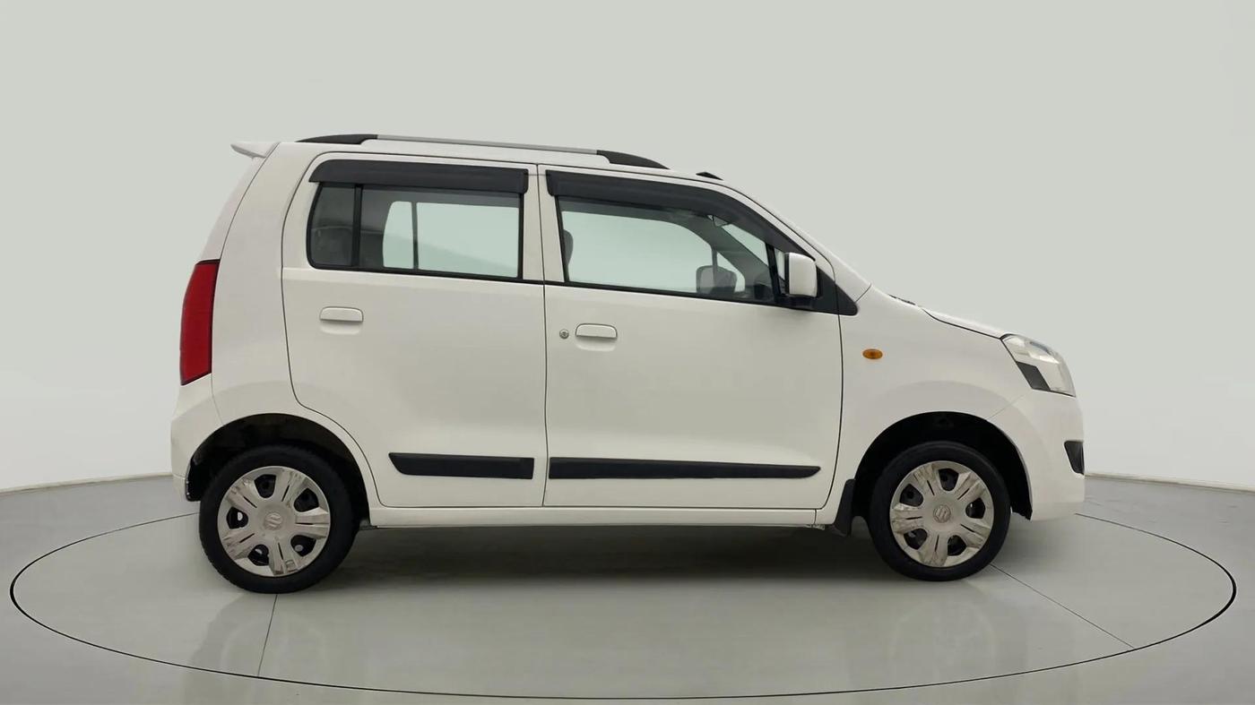 2015 Maruti Wagon R 1.0 VXI, Petrol, Manual, 52,209 km, Right Side View