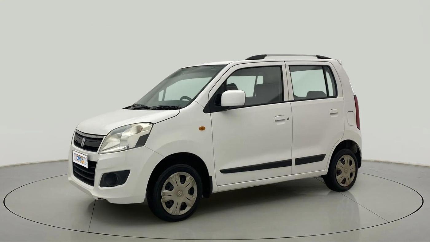 2015 Maruti Wagon R 1.0 VXI, Petrol, Manual, 52,209 km, Left Front Diagonal
