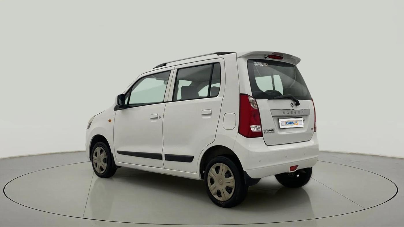 2015 Maruti Wagon R 1.0 VXI, Petrol, Manual, 52,209 km, Left Back Diagonal