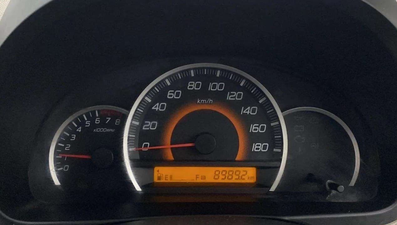 2015 Maruti Wagon R 1.0 VXI, Petrol, Manual, 52,209 km, Odometer Image