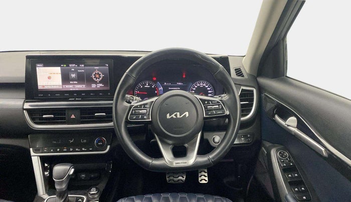 2022 KIA SELTOS X LINE 1.5 DIESEL AT, Diesel, Automatic, 44,514 km, Steering Wheel Close Up