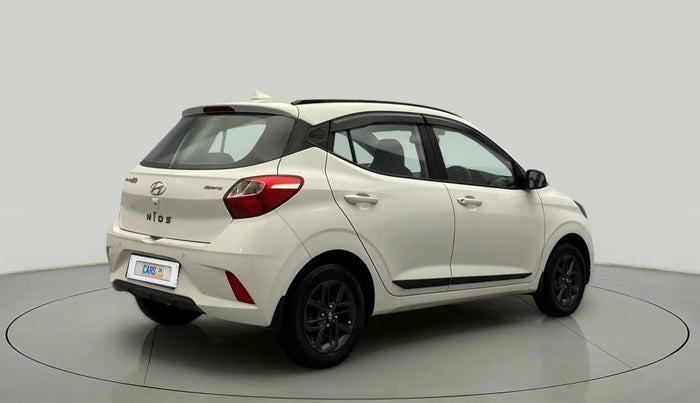 2022 Hyundai GRAND I10 NIOS SPORTZ 1.2 KAPPA VTVT, Petrol, Manual, 24,745 km, Right Back Diagonal