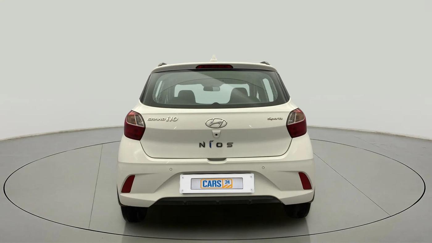 2022 Hyundai GRAND I10 NIOS SPORTZ 1.2 KAPPA VTVT, Petrol, Manual, 24,998 km, Back/Rear