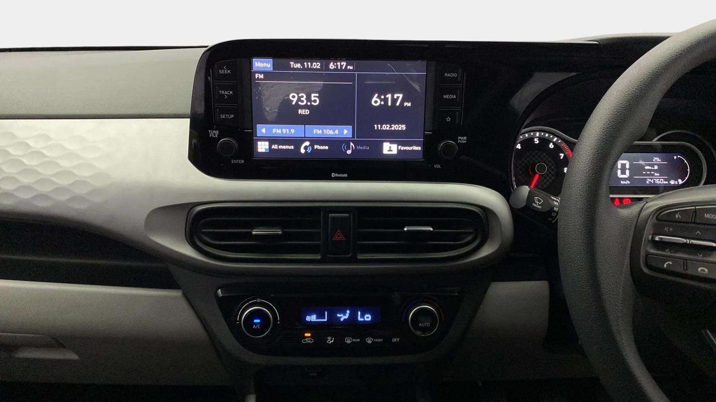 2022 Hyundai GRAND I10 NIOS SPORTZ 1.2 KAPPA VTVT, Petrol, Manual, 24,998 km, Air Conditioner