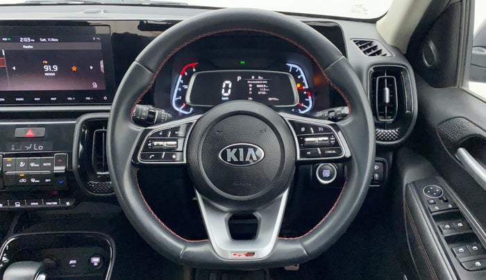 2021 KIA SONET GTX PLUS 1.5 AT, Diesel, Automatic, 38,779 km, Steering Wheel Close Up