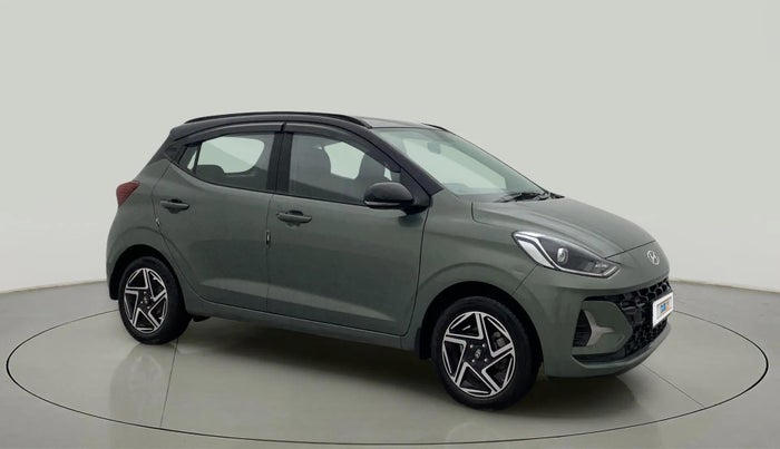 2023 Hyundai GRAND I10 NIOS SPORTZ 1.2 KAPPA VTVT DUAL TONE, Petrol, Manual, 27,911 km, Right Front Diagonal