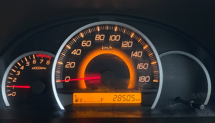 2016 Maruti Wagon R 1.0 VXI, Petrol, Manual, 28,531 km, Odometer Image