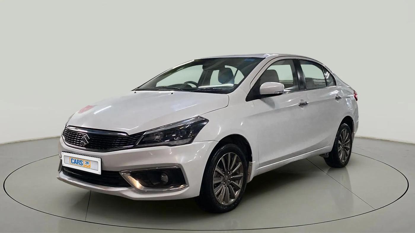 2021 Maruti Ciaz ALPHA 1.5 SHVS PETROL, Petrol, Manual, 54,448 km, Left Front Diagonal