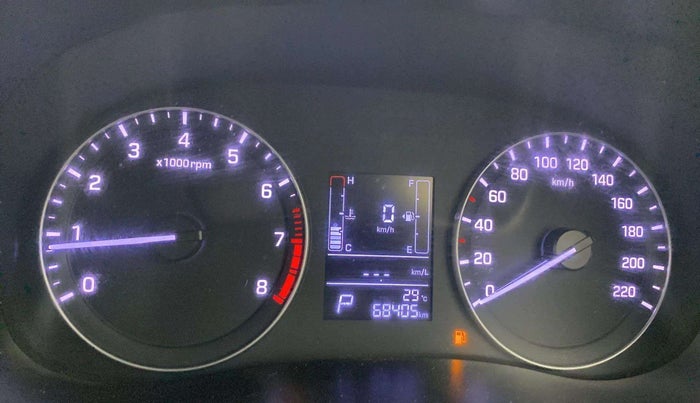 2019 Hyundai Creta SX AT 1.6 PETROL, Petrol, Automatic, 68,447 km, Odometer Image