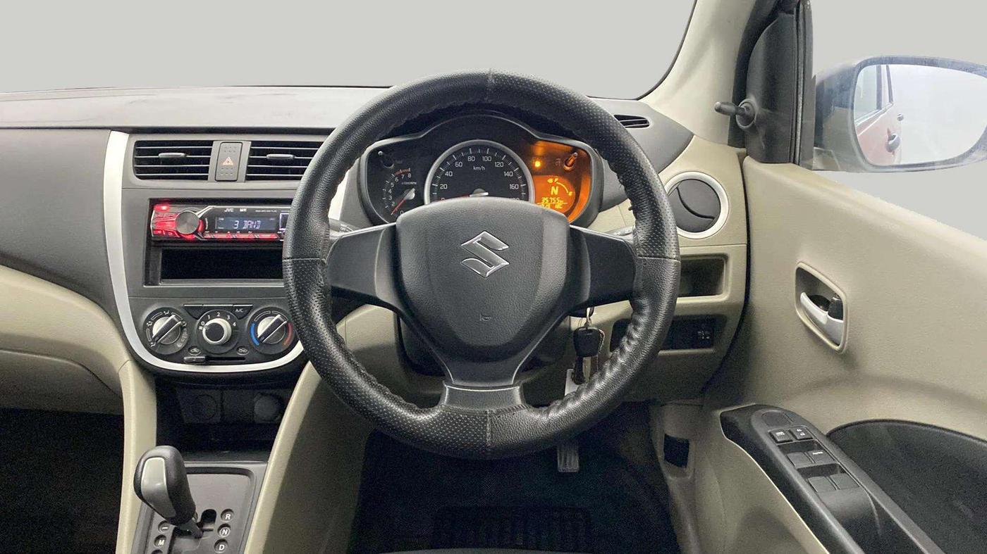 2015 Maruti Celerio VXI AMT, Petrol, Automatic, 36,349 km, Steering Wheel Close Up