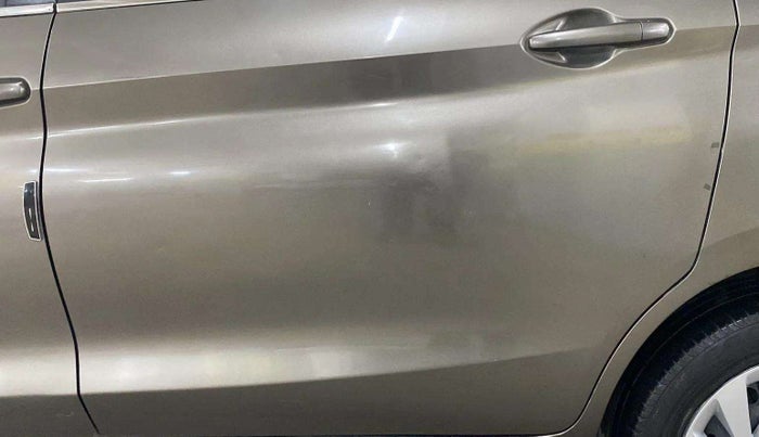 2020 Maruti Ertiga VXI CNG, CNG, Manual, 71,431 km, Rear left door - Minor scratches