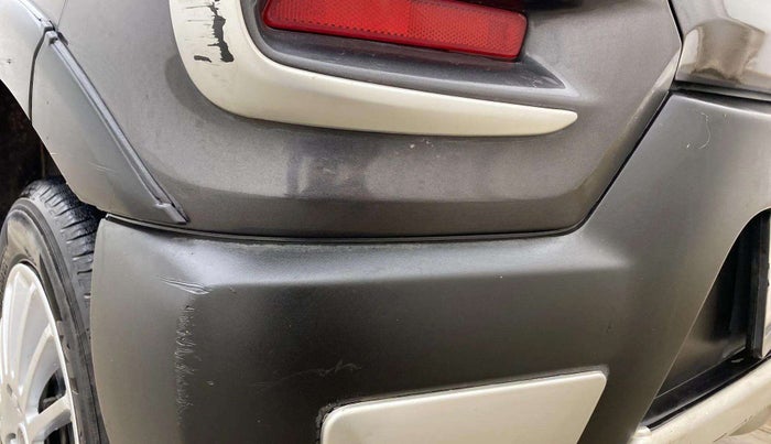 2020 Maruti S PRESSO VXI, Petrol, Manual, 76,807 km, Rear bumper - Minor scratches