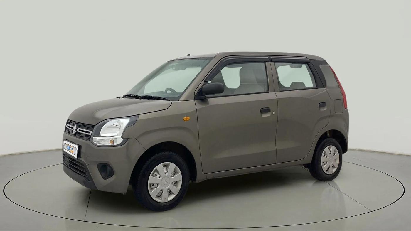 2023 Maruti New Wagon-R LXI 1.0, Petrol, Manual, 7,853 km, Left Front Diagonal